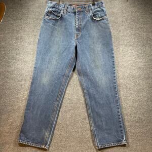 Wall FR Fire Resistant Jeans Men's 34X30 Actual (32X29) Blue Denim Banox READ